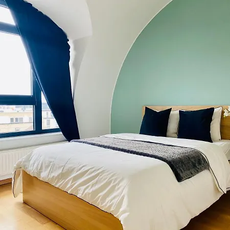 The Luxury Green Penthouse In Center With Terrace And Free Parking Appartement *
